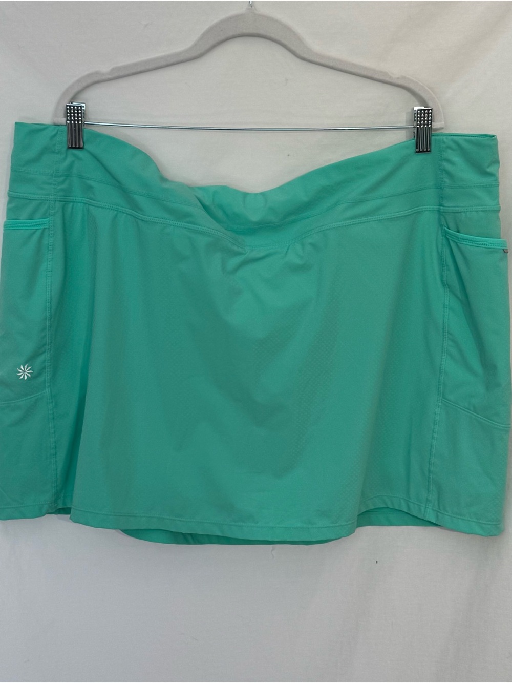 Athleta Skort Aqua Built-in Shorts Activewear Tennis Golf Stretch Plus Pockets